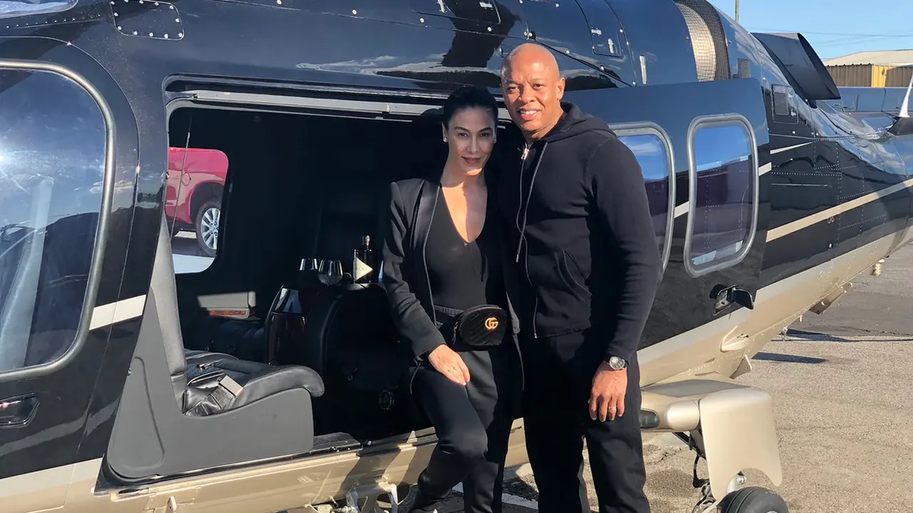 Dr Dre dan Nicole Young (Instagram/ drdre)