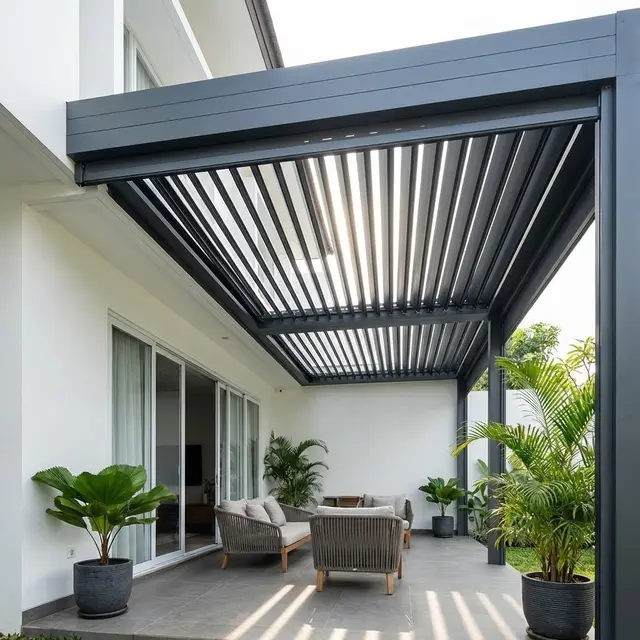 Atap Teras Rumah Baja Ringan Minimalis