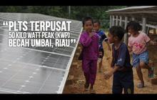 PLTS terpusat 50 kWp Bencah Umbai