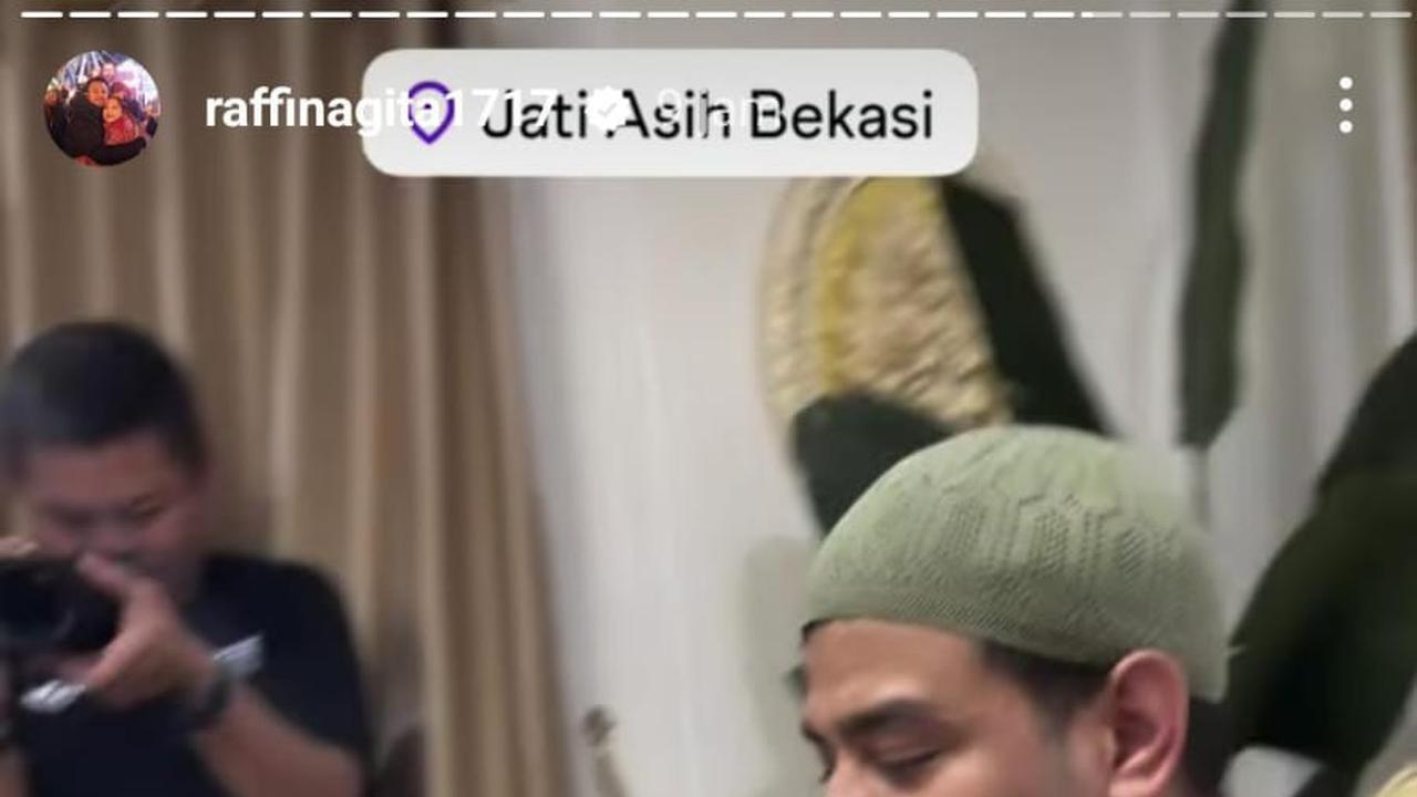 Momen Raffi Ahmad dan Nagita Slavina Ikut Sahur di Rumah Fadil Jaidi