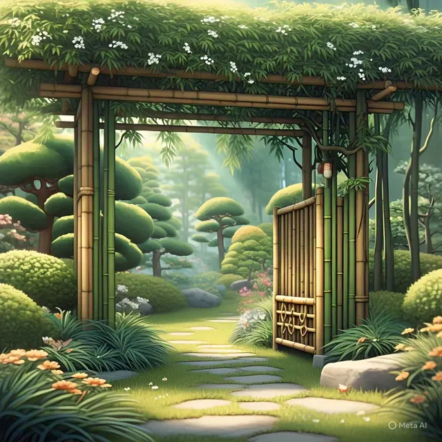 Taman Jepang Pedesaan