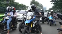 Bapak-Bapak Kocak, Momen Ariel Noah Lakuin Hal Kocak ke Andre Taulany di Jalanan Saat Touring