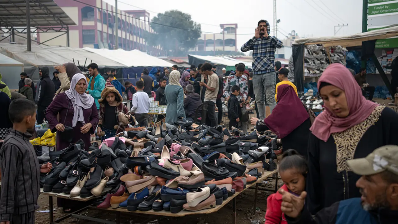 Kamp Darurat Muwasi Gaza Palestina