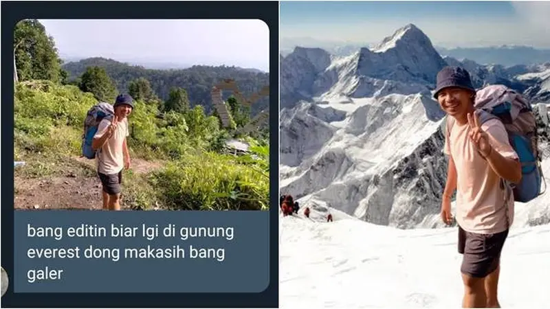 7 Foto Netizen di Gunung Ini Minta Diedit, Hasilnya Diluar Ekspektasi