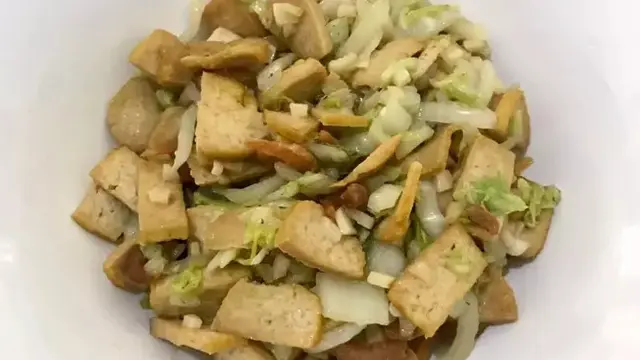 Cah Tahu Sawi Putih Ebi