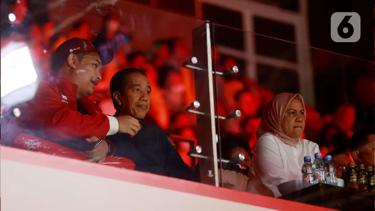 Presiden Jokowi Nonton Indonesia Open 2023