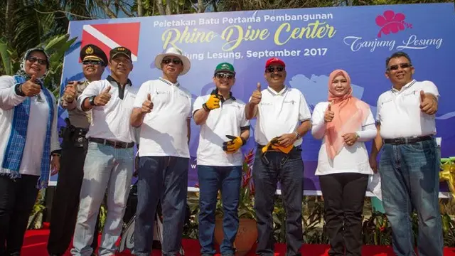 Menpar Arief Yahya Resmikan Dive Center di Tanjung Lesung