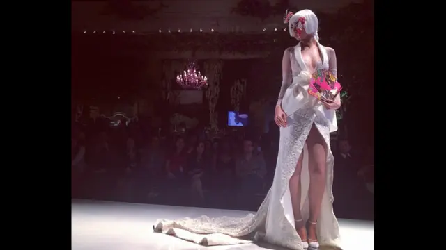 Jupe Pamer Foto Gaun Pengantin, Untuk Nikah dengan Diego Michels?