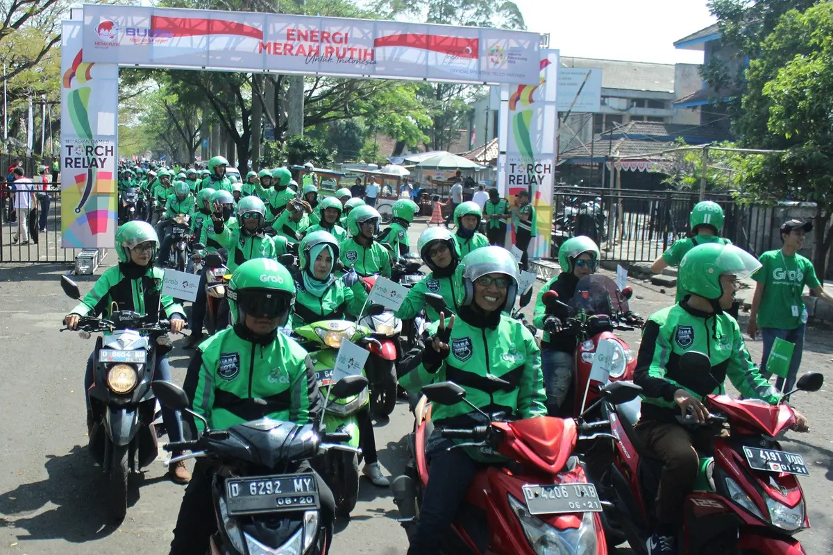Pawai Obor Asian Games 2018