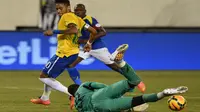 Video Neymar Gagal Cetak Gol di Depan Gawang Kosong
