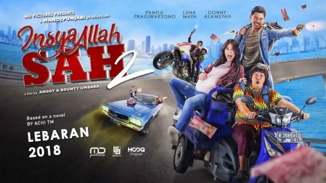 Libur Lebaran tahun 2018 ini sejumlah film Tanah Air tengah diputar di bioskop. Mulai yang bergenre komedi, drama, hingga horor.