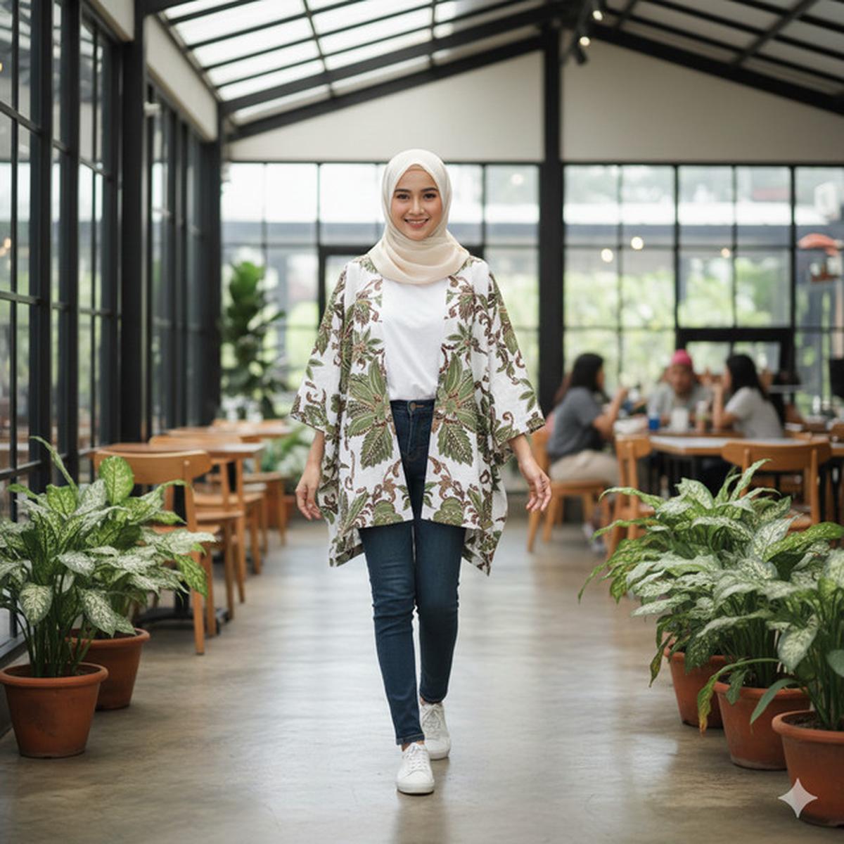 7 Model Atasan Batik Cardigan, Perpaduan Tradisional dan Modern yang Cocok untuk Berbagai Kesempatan