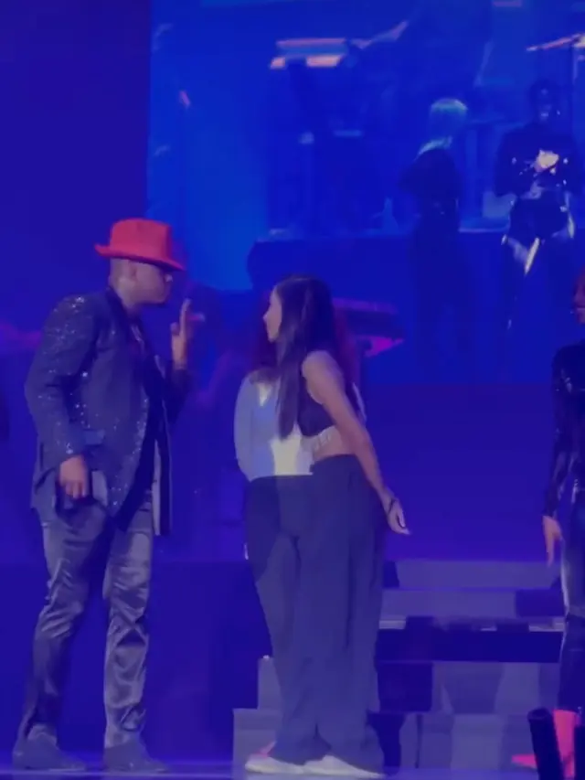 Artis Indonesia eksis bareng Ne-Yo pelantun So Sic (Foto: Instagram sorayarasyid12)