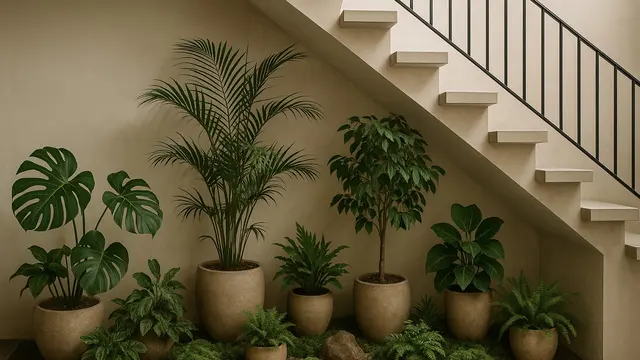 Desain Bawah Tangga Rumah Minimalis (created by AI)