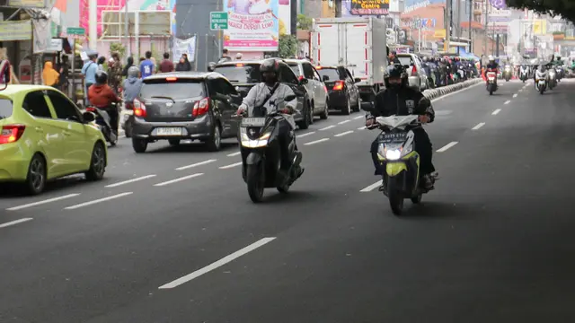 CFD Depok, Polisi Terapkan Sistem Contraflow