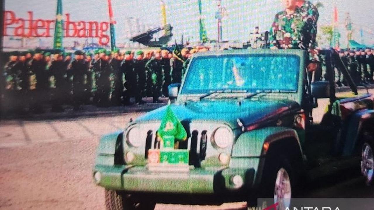 Megah! HUT TNI ke-80 Kodam Sriwijaya di Palembang, Pusatkan Perayaan di Benteng Kuto Besak