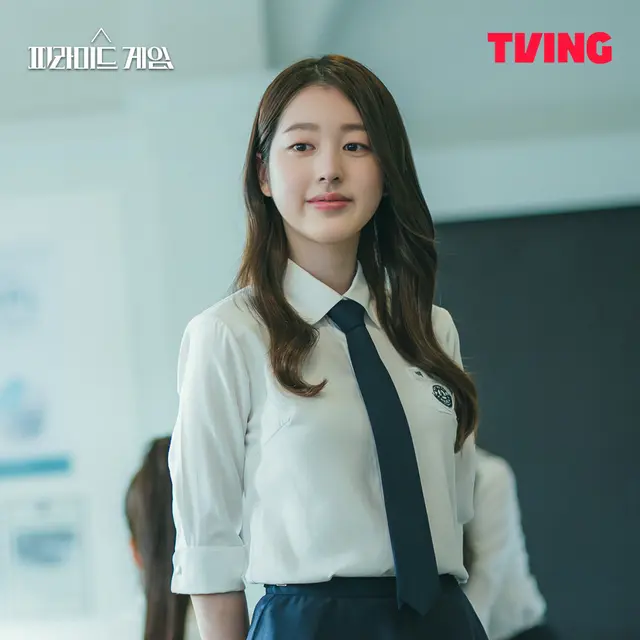 Jang Da Ah dalam drakor Pyramid Game. (TVING via Soompi)