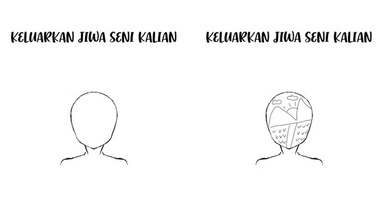 6 Hasil Kocak Warganet saat Diminta Gambar Orang Ini Bikin Ketawa