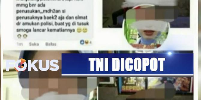 Unggahan Istri TNI yang Putus Karier Suami