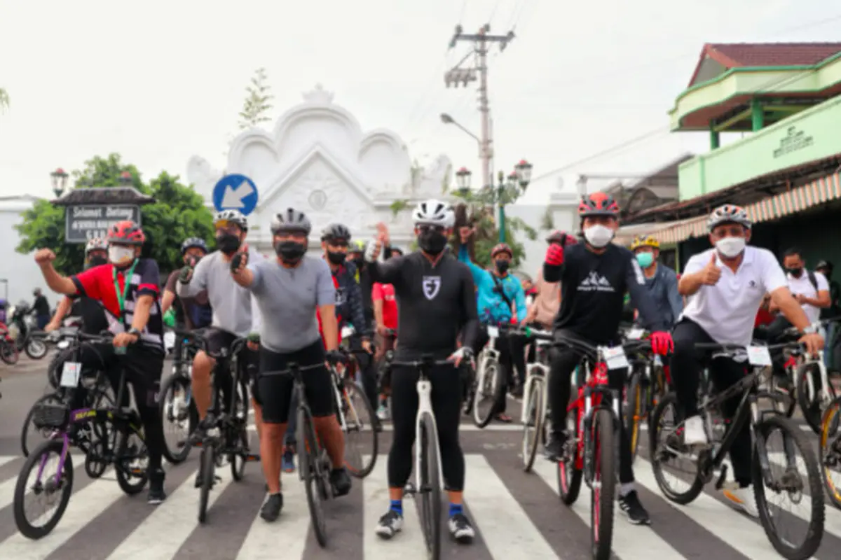 ‘Gowes Monalisa Tilik Jeron Benteng’ (Liputan6.com)