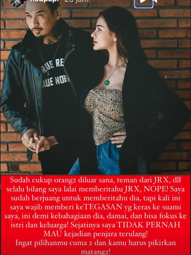 Unggahan Nora Alexandra. (Foto: Instagram @ncdpapl)