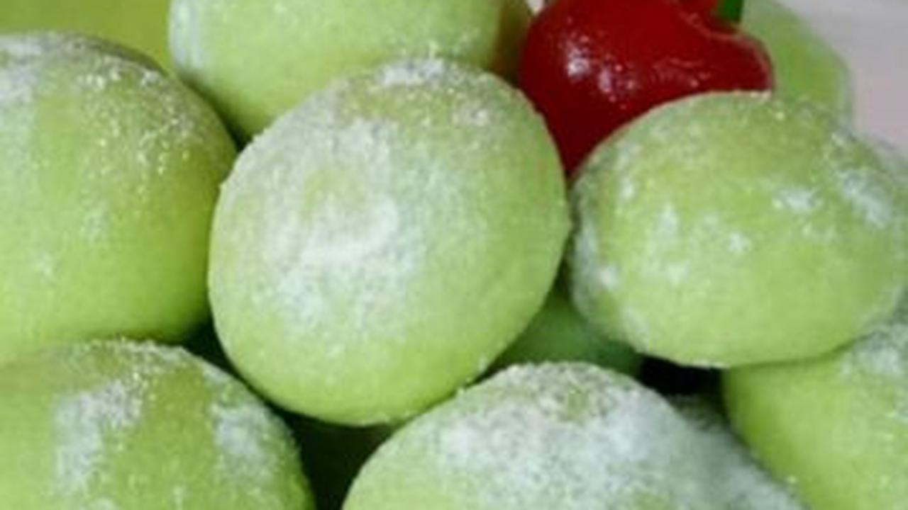 5. Resep Kue Putri Salju Pandan<br>