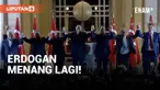 Presiden Turki Recep Tayyip Erdogan berhasil memenangkan pemilihan presiden yang digelar 28 Mei 2023. Ia menang dengan Raihan 52 persen suara mengalahkan Kemal Kilicdaroglu yang mengantongi 47,86 persen suara.