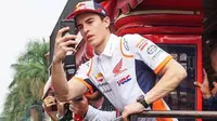 Melecut semangat para pebalap Indonesia, Juara MotoGP 2018, Marc Marquez d membocorkan trik-trik menarik untuk menjadi yang terbaik.