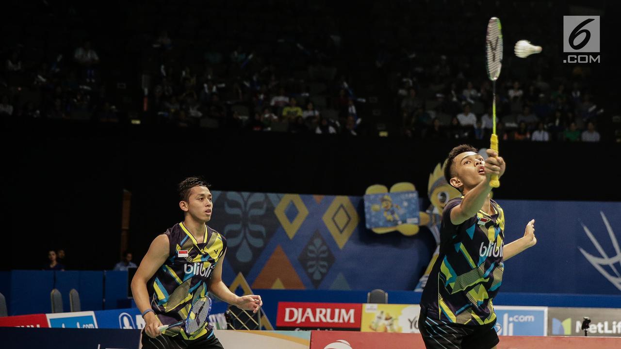 Indonesia Open 2017: Fajar / Rian Terhenti di Semifinal