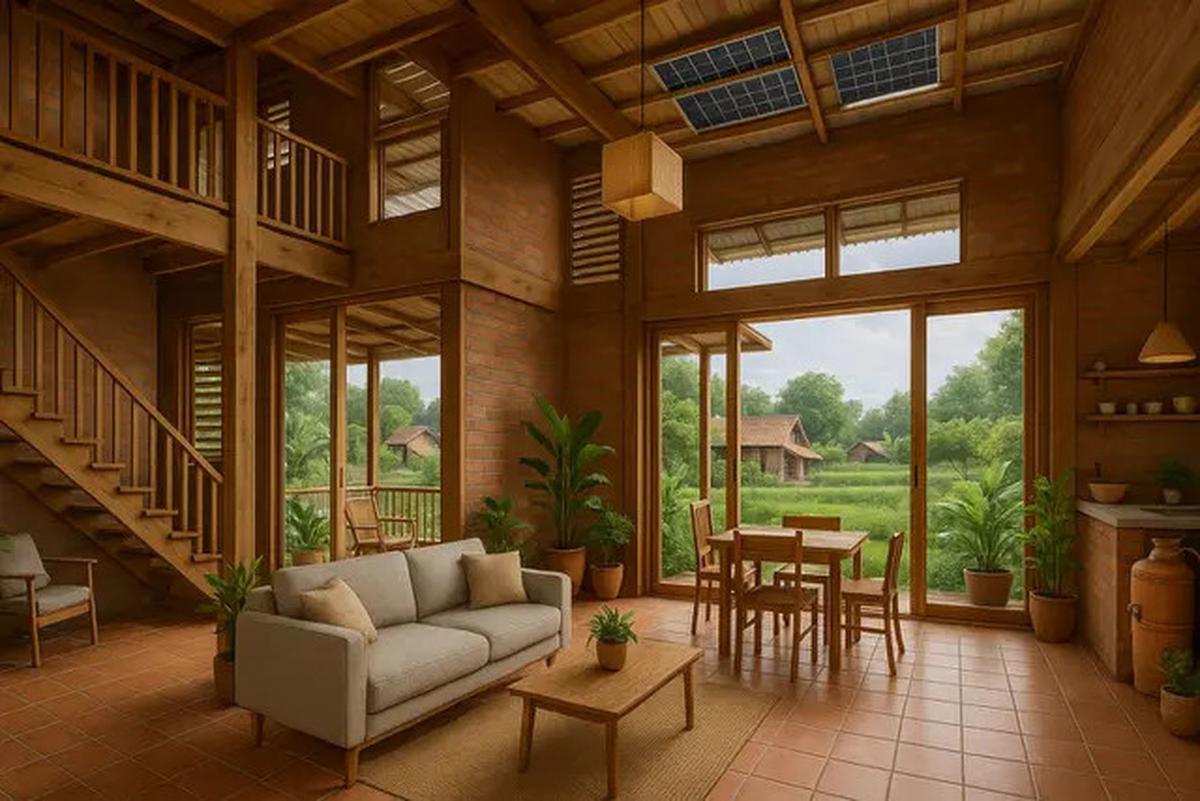 8 Desain Dalam Rumah Minimalis 2 Lantai Sederhana di Kampung, Nyaman Ditempati