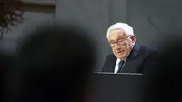 Mantan Menlu AS Henry Kissinger di usia senja. Dok: AP Photo