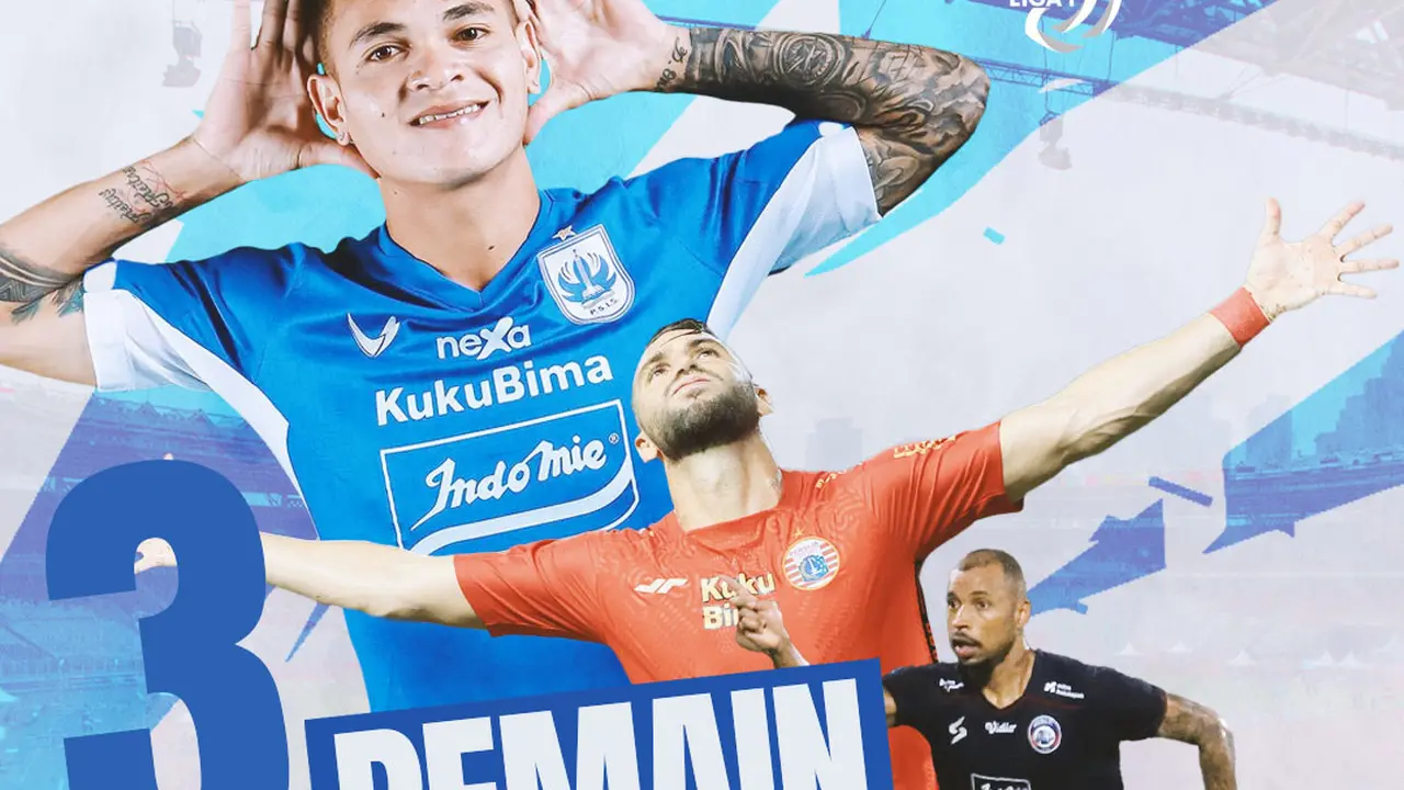 BRI Liga 1 - 3 Pemain Terbaik BRI Liga 1 - Gali Freitas, Marko Simic, Gustavo Almeida