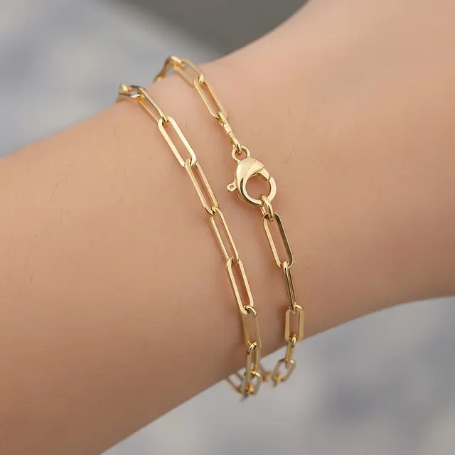 Model Gelang Emas Tipis yang Lagi Tren (Image by Gemini AI)