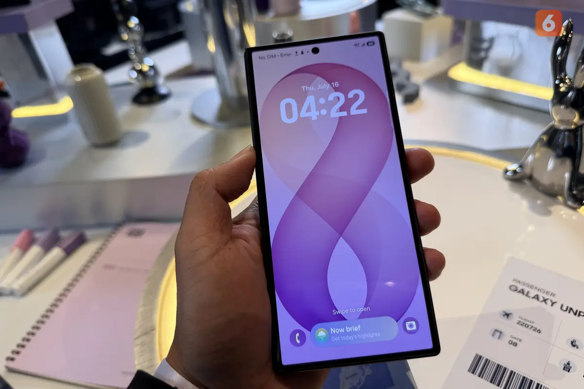 Samsung Galaxy Z Fold8 Ultra. Liputan6.com/Iskandar