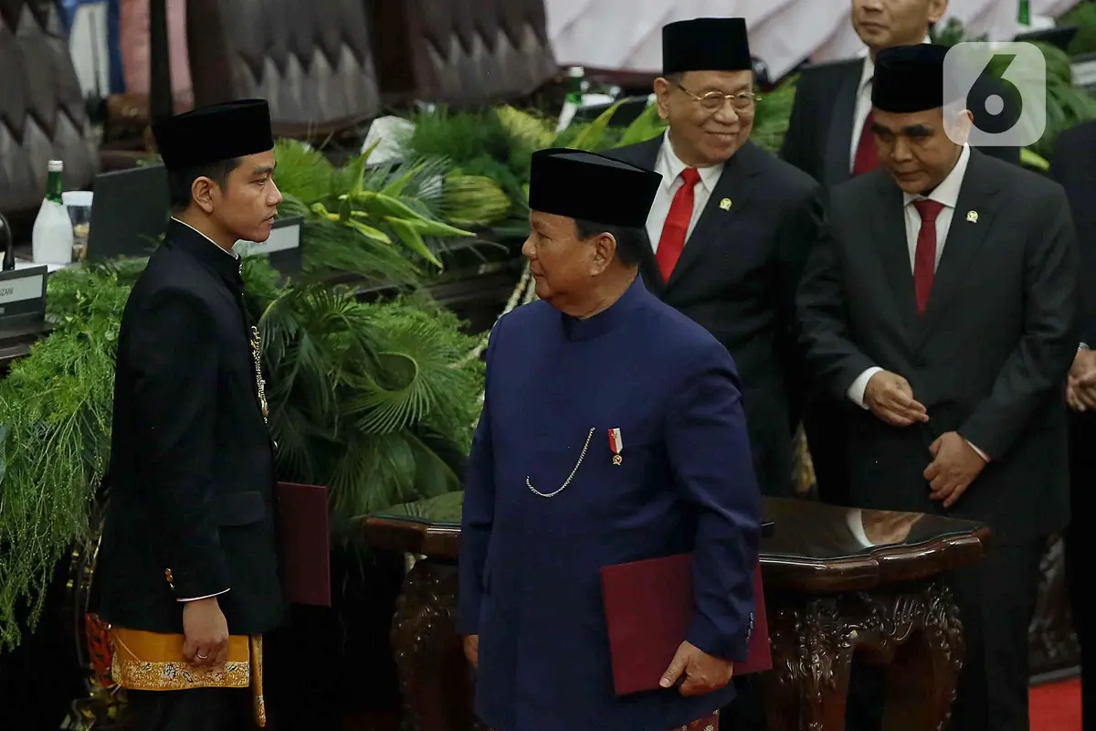 Momen Pelantikan Presiden dan Wakil Presiden Republik Indonesia Periode 2024-2029