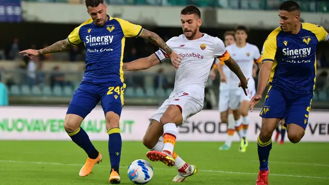 Foto: Di Luar Dugaan, AS Roma Asuhan Mourinho Alami Kekalahan Perdana di Liga Italia 2021 / 2022, dari Hellas Verona