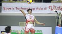 Jakarta Bhayangkara Presisi kalah dari&nbsp;Jakarta LavAni Livin Transmedia&nbsp;pada lanjutan&nbsp;PLN Mobile Proliga 2025&nbsp;di GOR PSCC Palembang, Sumatera Selatan, Sabtu (22/2). Hasil ini membawa LavAni&nbsp;juara putaran kedua. (foto: PBVSI)