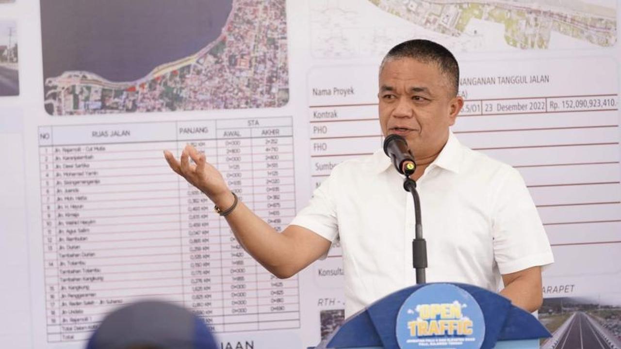 Jembatan Palu IV dan Elevated Road Resmi Jadi Maskot Baru, Perkuat Konektivitas Kota Palu