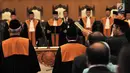 Pengambilan sumpah Abdul Manaf dan Pri Pambudi sebagai Hakim Agung di Gedung Mahkamah Agung, Jakarta, Rabu (15/8). Abdul Manaf sebelumnya menjabat Wakil Ketua Pengadilan Tinggi Agama Surabaya. (Merdeka.com/Iqbal Nugroho)