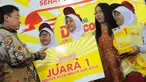SDN 3 Sedayu Yogyakarta keluar sebagai juara pertama kompetisi Dokter Kecil-Mahir Gizi, Jakarta, Jumat (20/3/2015). (Liputan6.com/Herman Zakharia)