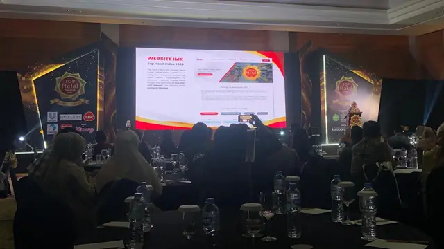 Top Halal Award di Jakarta pada Rabu,16 Oktober 2024