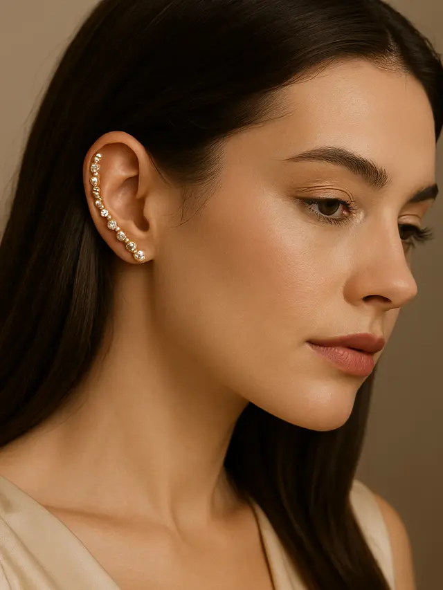 Model Anting Panjang ke Atas