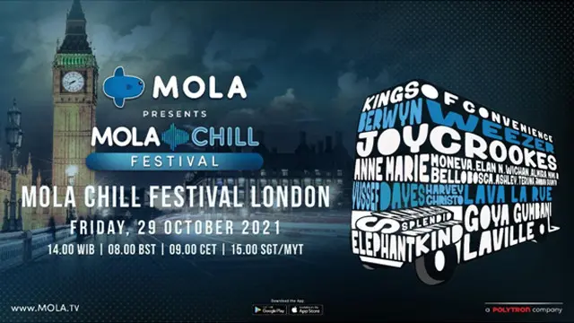 Mola Chill Festival London 2021.