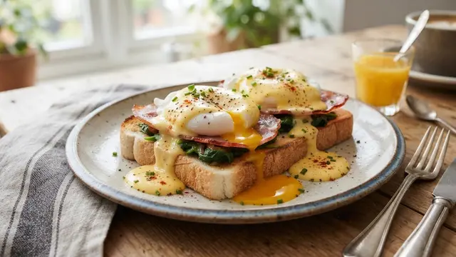 Resep Eggs Benedict Pakai Roti Tawar