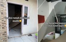 Viral Wanita Ini Perlihatkan Kondisi Rumahnya yang Roboh usai Ditinggal Mudik, Begini Kondisinya