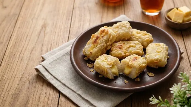Resep Tape Goreng Isi Keju dengan Balutan Tepung Renyah/AI Generated