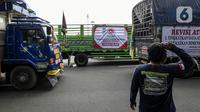 Bahkan, Kementerian Koordinator Bidang Infrastruktur dan Pembangunan Kewilayahan berkomitmen akan mengawal ketat implementasi Zero ODOL hingga tercapai penuh pada 2026 sesuai target nasional. (Liputan6.com/Herman Zakharia)