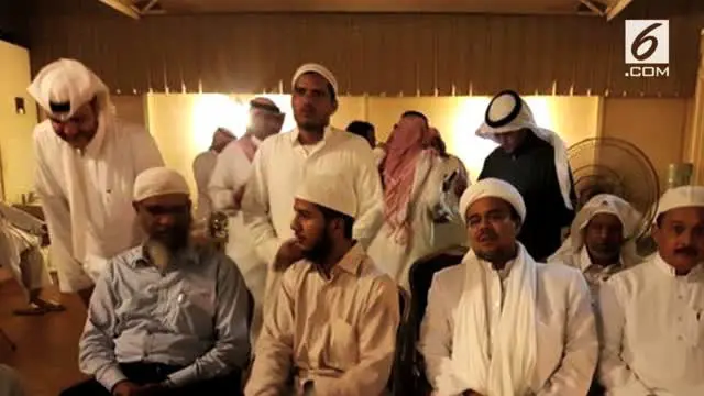 Rizieq Shihab Bertemu Zakir Naik di Arab Saudi