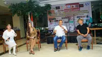 Roy Marten hadir dalam diskusi bertajuk Jurnalis di era Digital yang digelar Aliansi Jurnalis Video (AJV) Divisi Hiburan Periode 2022 - 2025