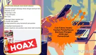 Cek Fakta: Hoaks Tautan Pendaftaran Bantuan Pangan 2026 dari Pemerintah